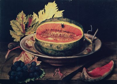 A Slice of Watermelon by Giovanna Garzoni